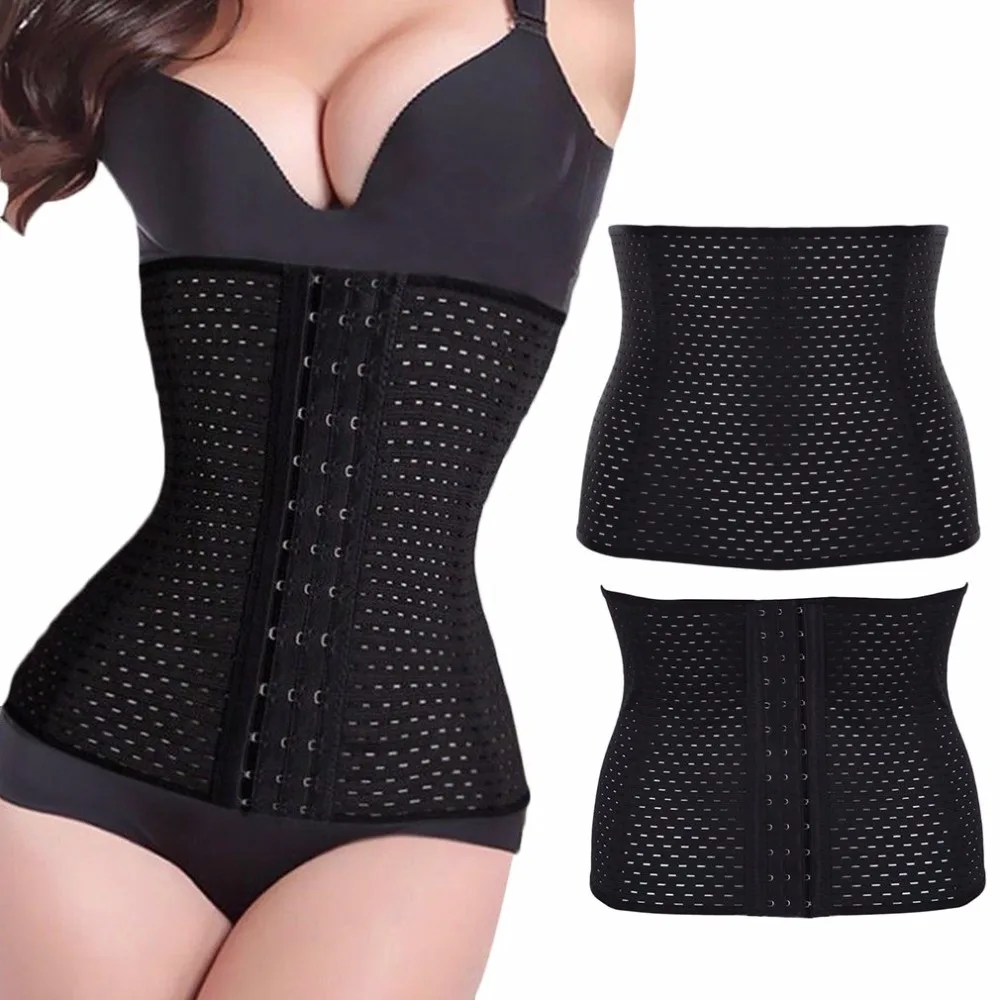 

Women Neoprene Slimming Body Shaper Slim Waist Belt Corsets Bodysuit Trainer Bodysuit Slimming Fitness Belt Weight Loss