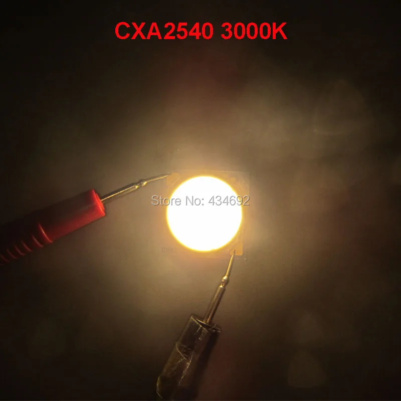 Оригинальная СВЕТОДИОДНАЯ Лампа 86 Вт Cree CXA2540 CXA 2540 COB 5000K 4000K 3500K 3000K CRI80 36-42V 2100MA высокомощная Светодиодная лампа