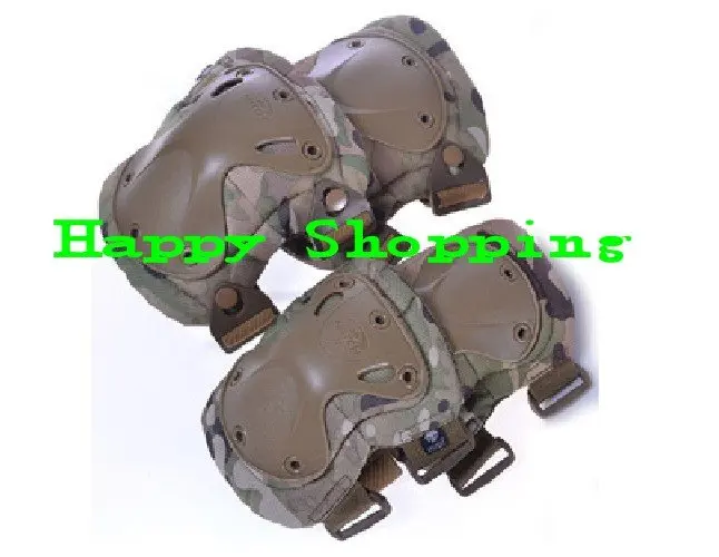 

Transformers hunting combat tactical knee and elbow protector pads set CP Camo