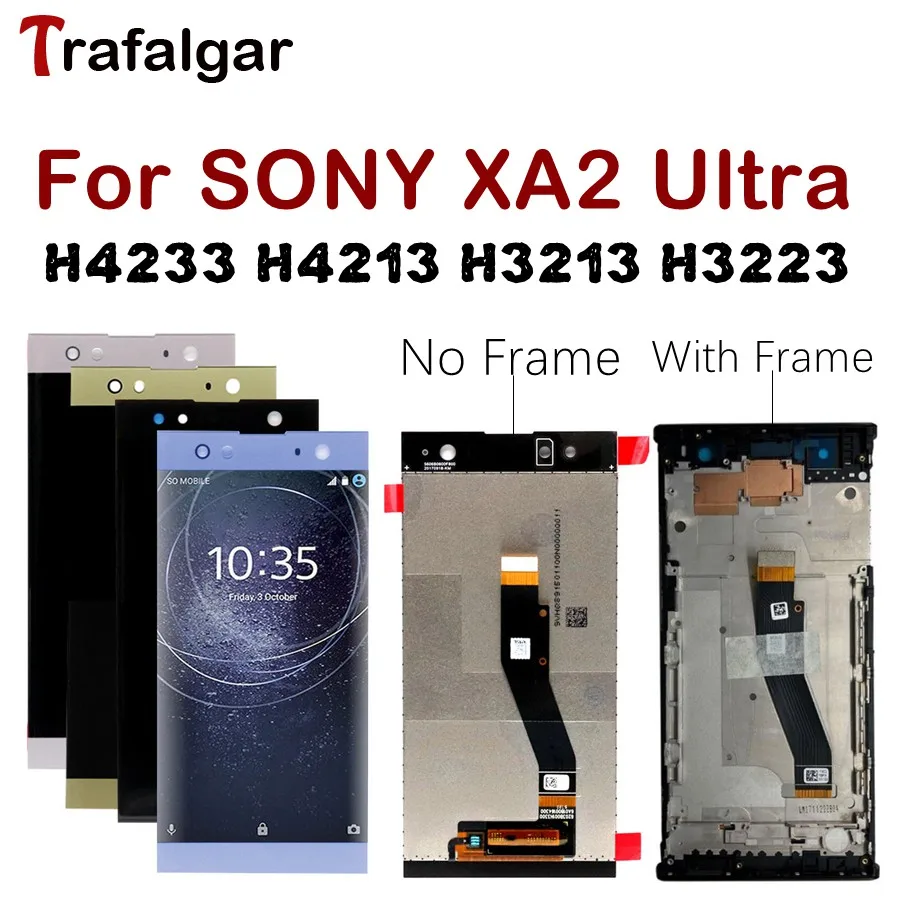

For 6.0" Sony XA2 Ultra LCD Display Touch Screen Digitizer H4233 H4213 H3213 H3223 For SONY Xperia XA2 Ultra LCD C8 Replacement