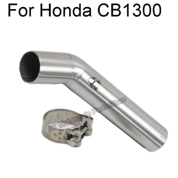 

Motorcycle Exhasut Muffler Accessories Pipe Motorcycle Muffler Link Pipe Connect Pipe For HONDA CB1300 Middle Tube