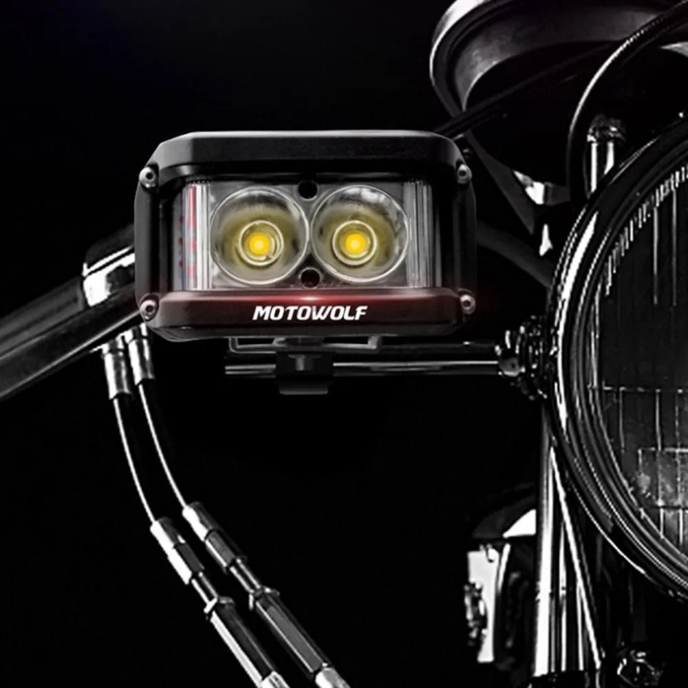 Мотоциклетные фары высокой яркости наружные фары светодиодный фонарь для мотоцикла