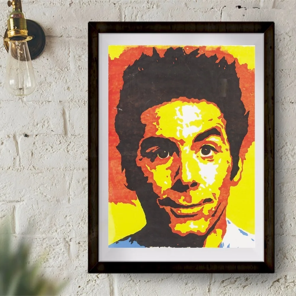 Seinfeld Kramer портрет художественное искусство стены холст картина постер для