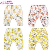 Детские штаны летние тонкие повседневные штаны для мальчиков и девочек с рисунком москитов штаны для новорожденных из хлопка