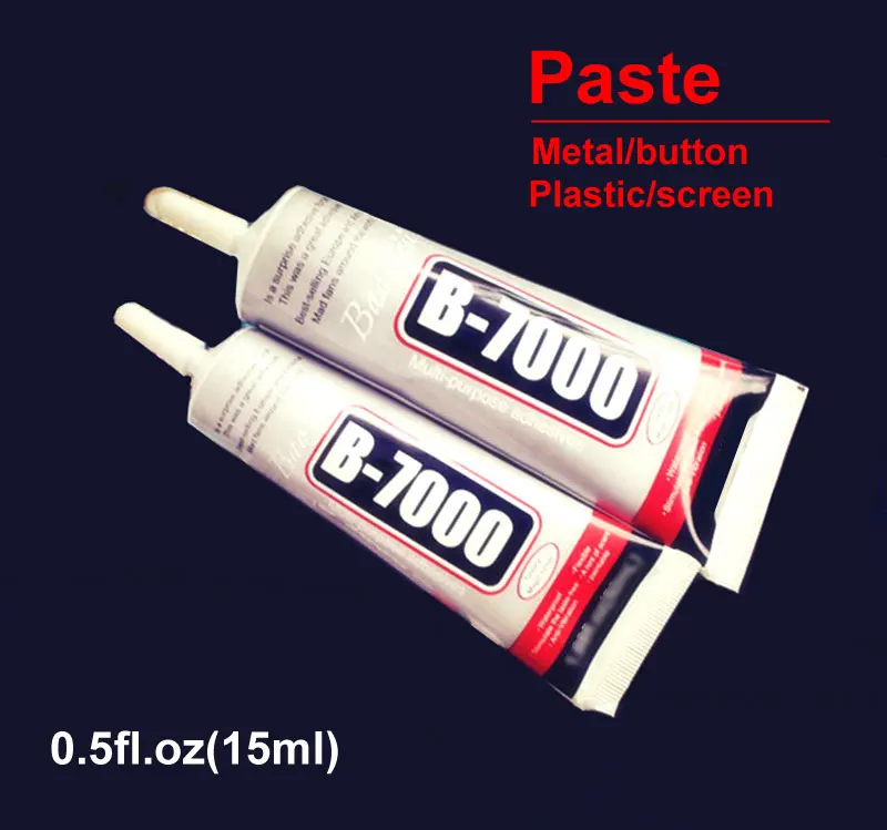 

Ymitn B7000 15ml Industrial Strength Super Adhesive Clear Liquid B-7000 Glue Diy Phone Repair phone Paste metal/button/screen