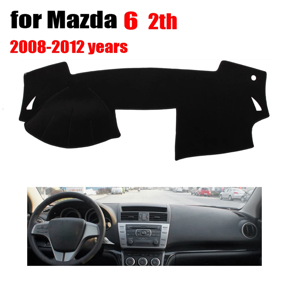 Приборная панель автомобиля охватывает коврик для MAZDA 6 2th 2008-2012 лет левосторонний