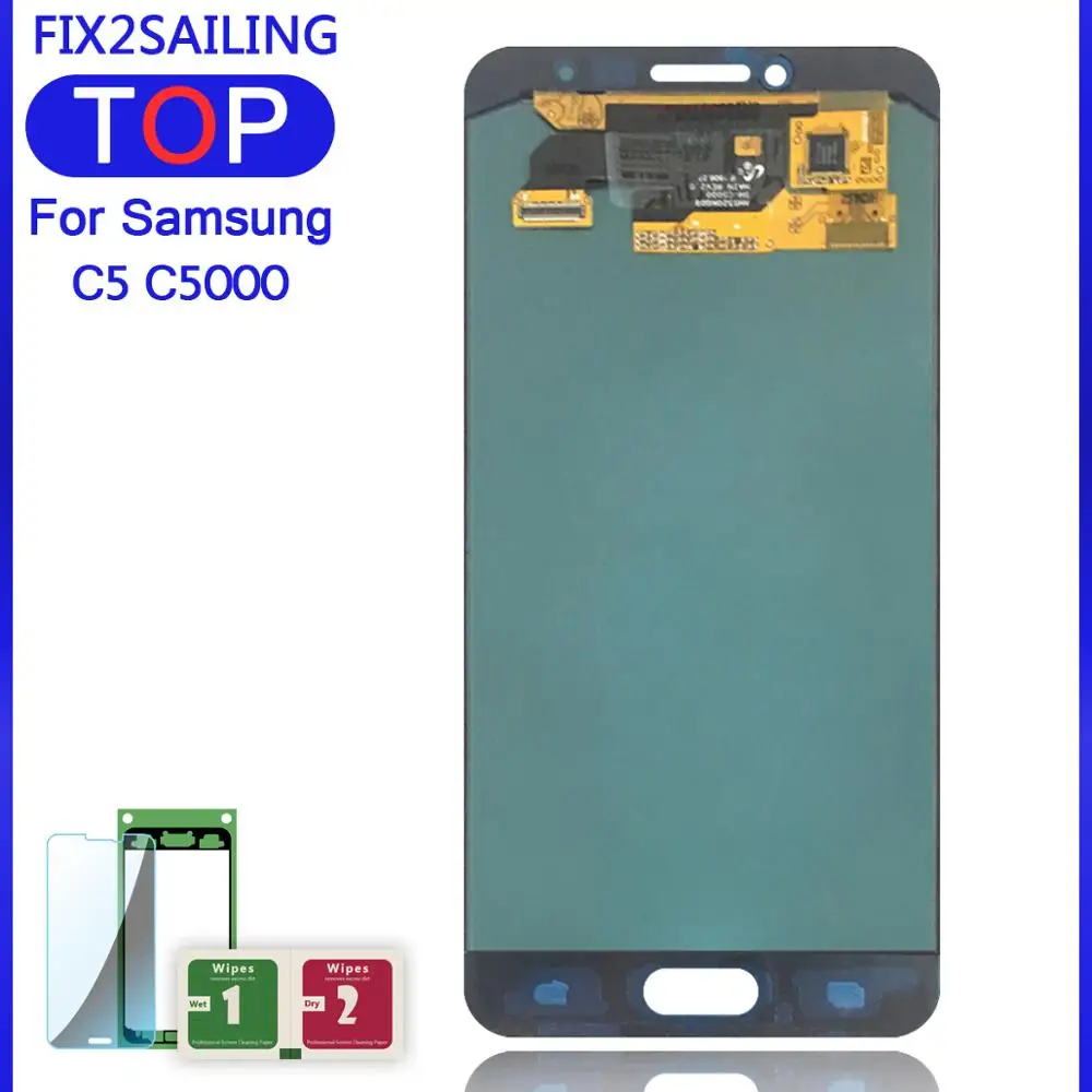 ЖК-дисплей с дигитайзером для Samsung Galaxy C5 C5000 100% | Мобильные телефоны и аксессуары