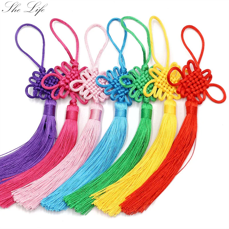 

Small Chinese Knot Tassel Pendant China National Wind Hanging Drop Chinese Characteristics Gift for Friends
