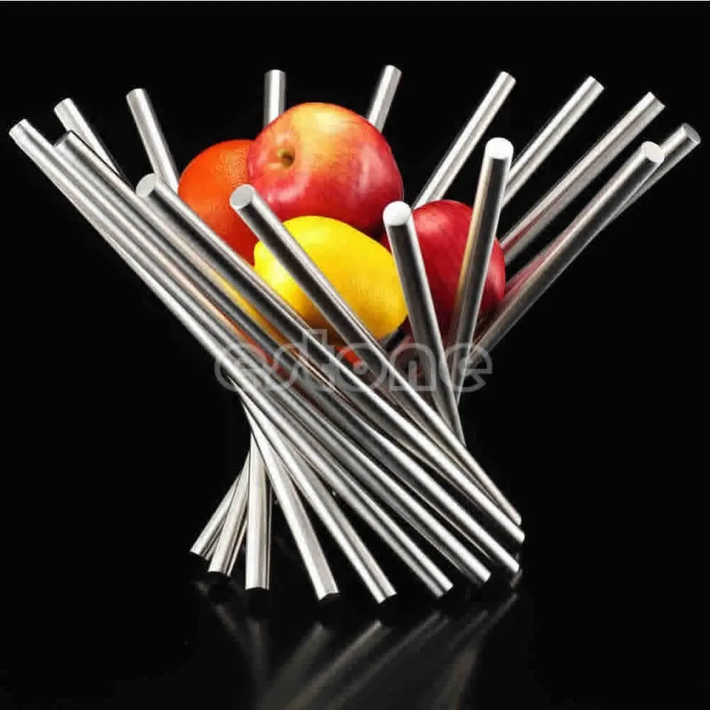 Sell Good Full Stainless Steel Vortex Fruit Rack Tray Holder Bowl Basket Decor