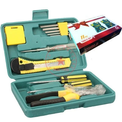 

Multi-function portable car home emergency kit car repair hardware tools portable car disassembly sheet metal repair kit set