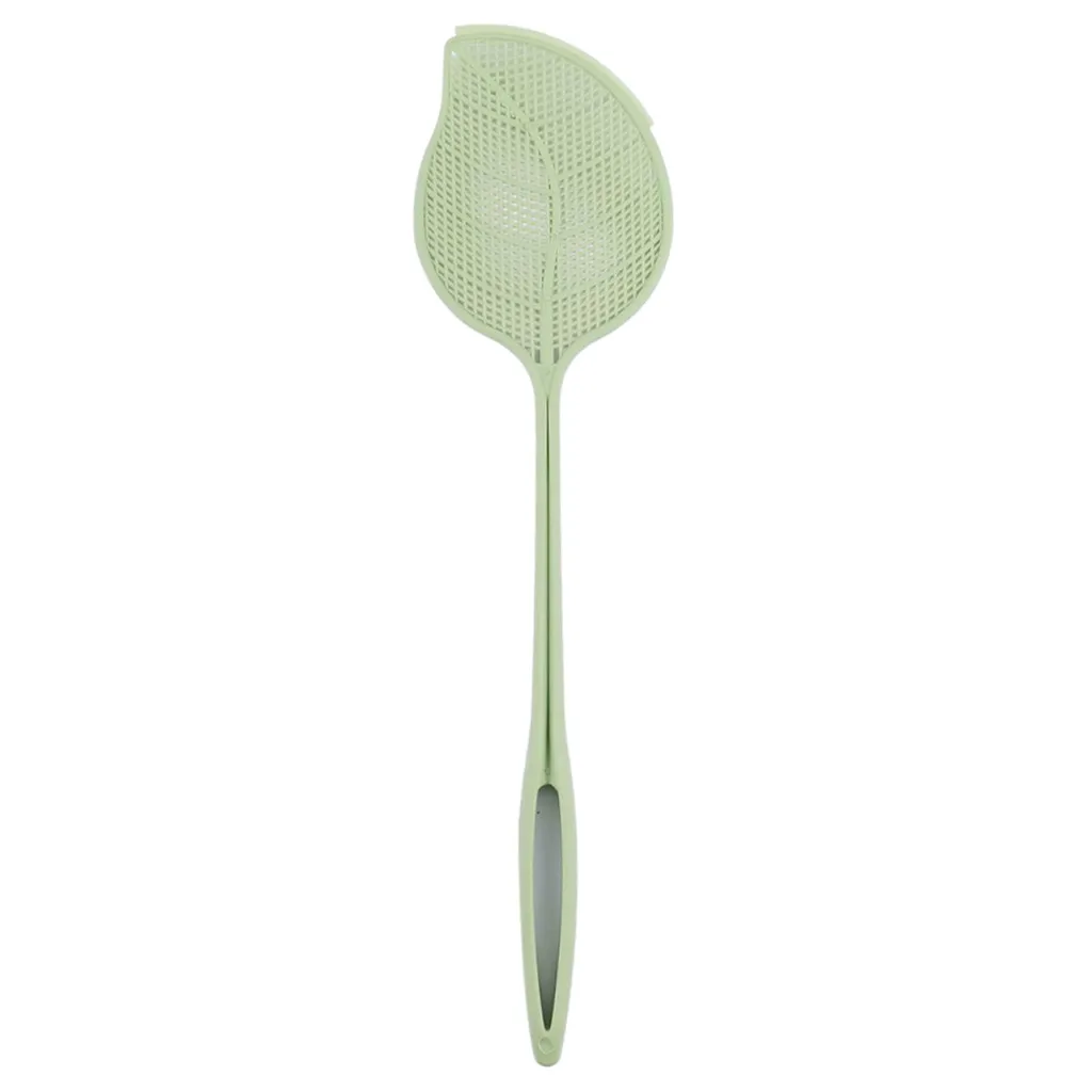 Пластиковая мухобойка с милой толстой длинной ручкой для дома от комаров