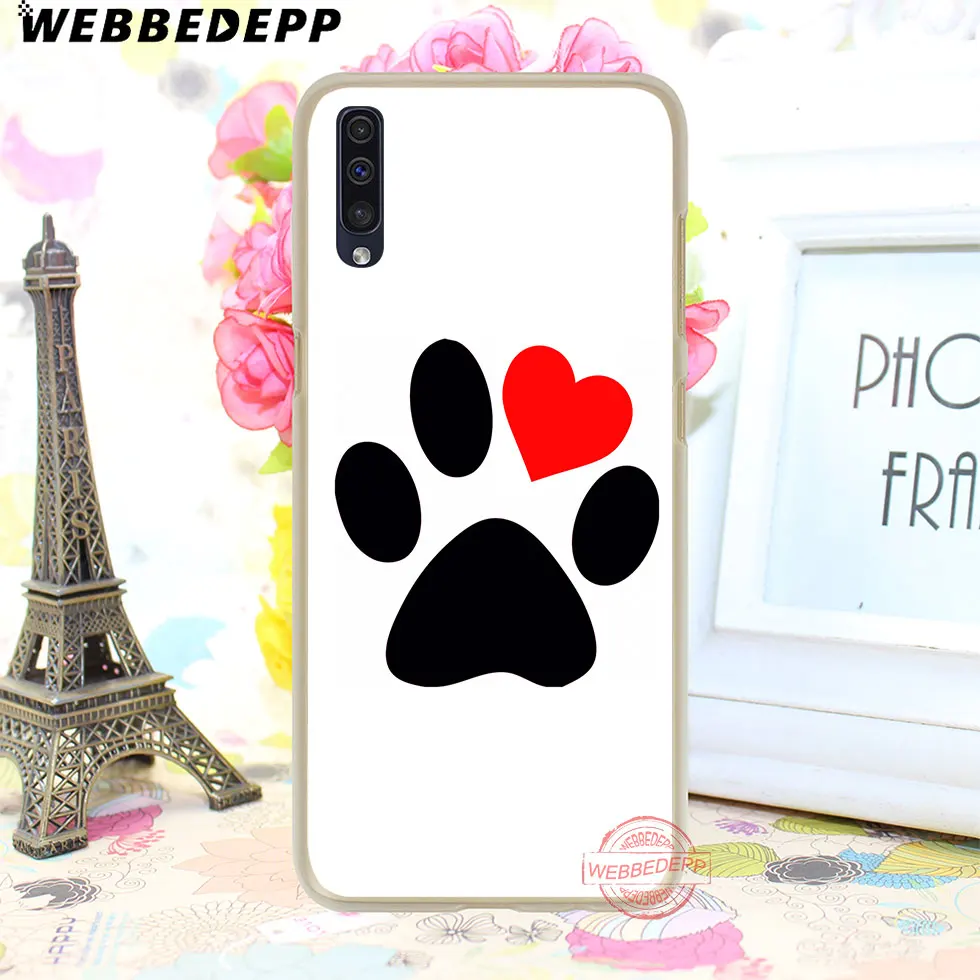 WEBBEDEPP футболки с надписью «I love my собаки «Бигль» Жесткий Чехол для samsung A50 A10s A20s A30s A40s A50s A60 A70 M10 M20 M30 M40 - Цвет: 5