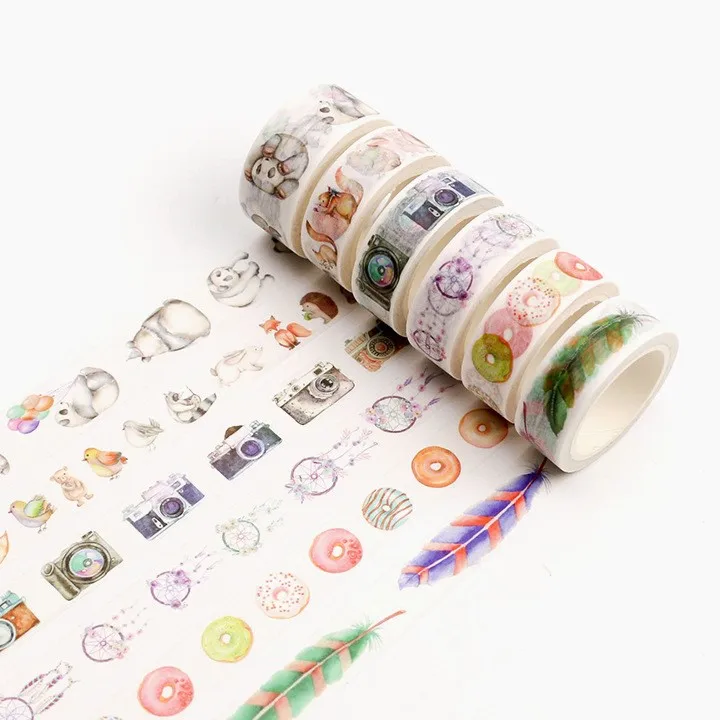 Любите жизнь Винтаж лента Washi DIY декоративный Скрапбукинг планировщик