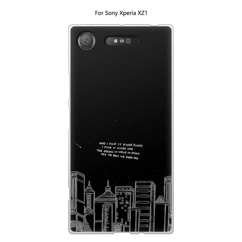 JURCHEN милый мультяшный Принт мягкий силиконовый чехол для телефона для sony Xperia XZ1 чехол Роскошная задняя крышка для sony Xperia XZ1 чехол - Цвет: 5