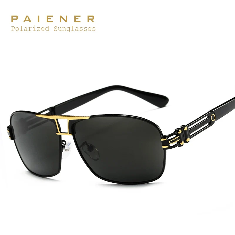 

Men Polarized Super Cool Military Glasses For Driving Mens Square Anti Glare Sunglasses Brand Designer UV400 Eyewear Accessories