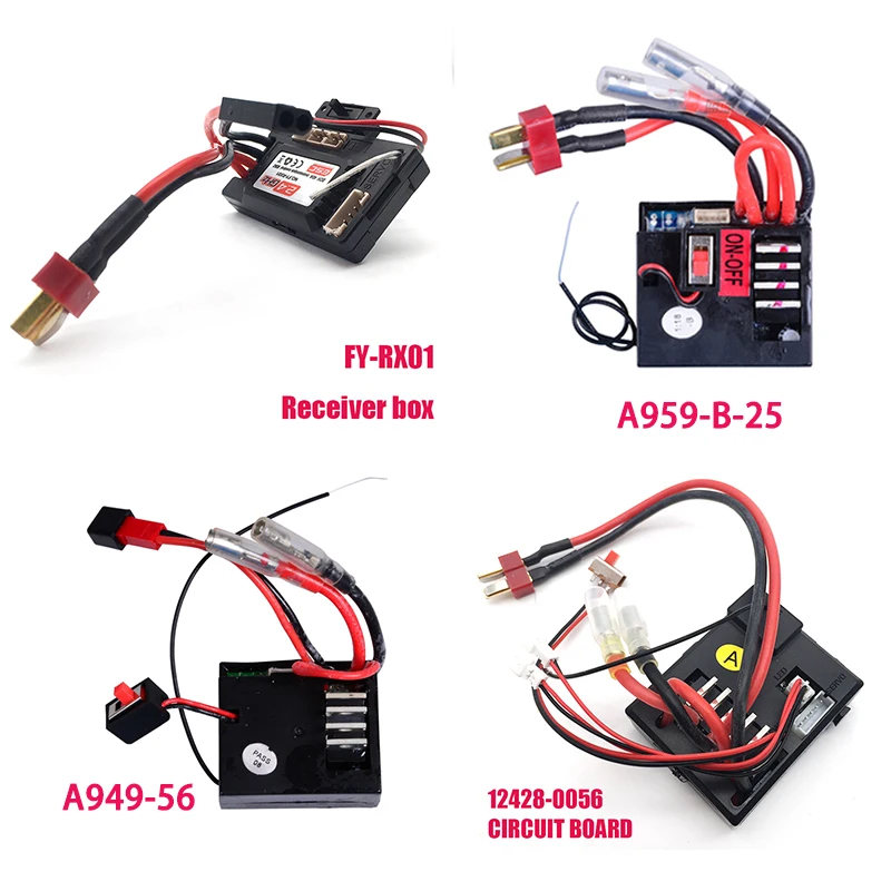 Koop INKPOT DIY Onderdelen Voor Wltoys 12428 12423 RC Auto Model Ontvanger A959 B A949 FY03 FAccessories Circult Board 12428 0056 FY RX01
