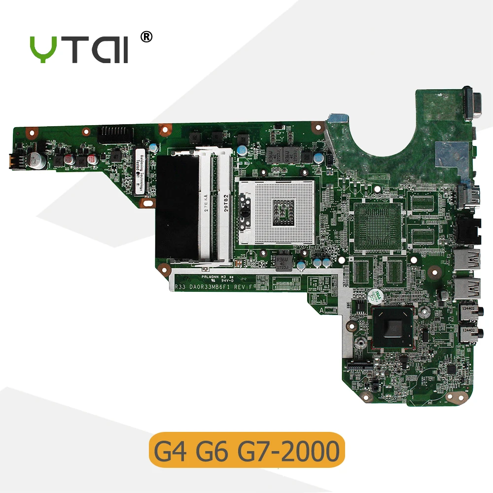 

680568-501 680568-001 for HP Pavilion G4-2000 G6-2000 G7-2000 laptop Motherboard HM76 DDR3 DA0R33MB6F1 DA0R33MB6E0