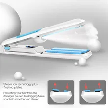 Паровой выпрямитель для волос, турмалиновый керамический паровой утюжок, профессиональный выпрямитель, бытовой инструмент для укладки волос