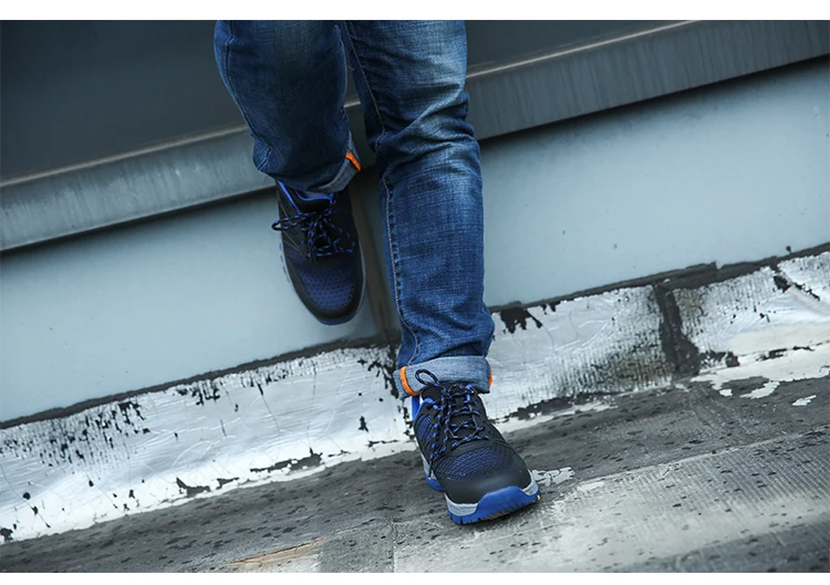 Мужская Осенняя Рабочая обувь со стальной головкой легкая противоскользящая противопрокольная Защитная электрическая изоляция Мужская защитная обувь
