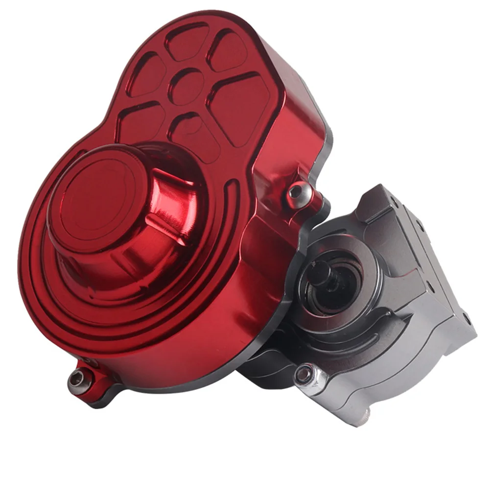 RC Car Supplies Axial For 1/10 RC Crawler Gearbox Transmission Box Upgraded Toy Supplies Replacement With Gear Complete Metal RC Car Supplies Axial For 1/10 RC Crawler Gearbox Transmission Box Upgraded Toy Supplies Replacement With Gear Complete Metal