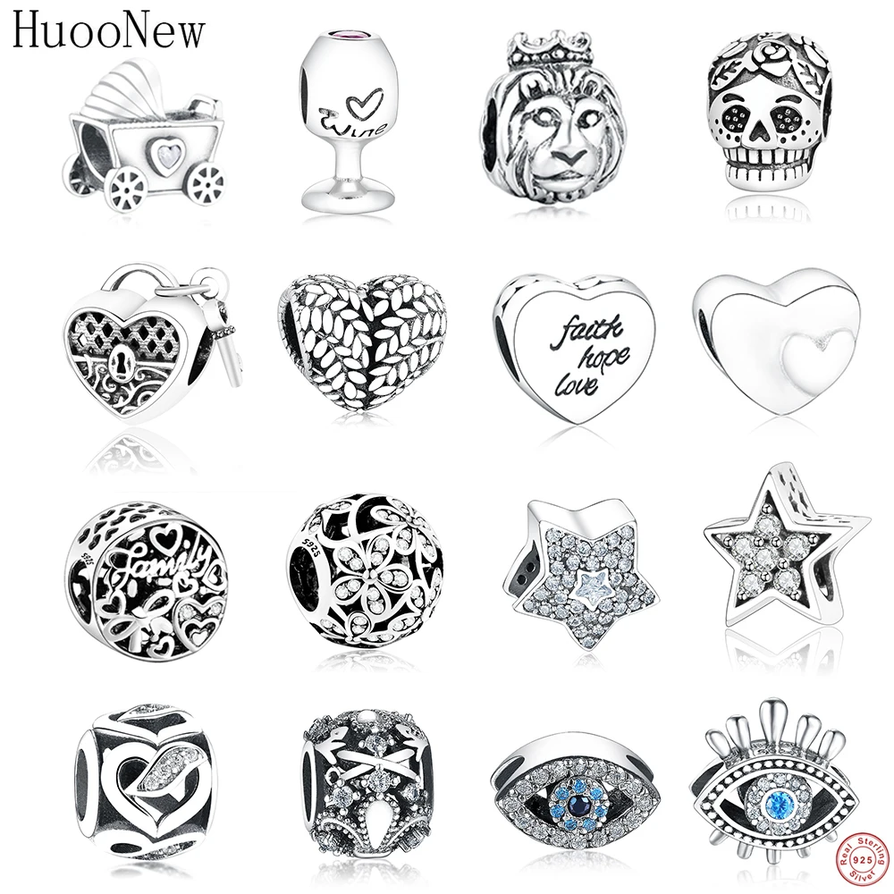 

Heart Darling Kid Baby Carriage Fit Original Pulsera Pandora Charm Bracelet 925 Sterling Silver Jewelry 2019 For Women Wife Gift