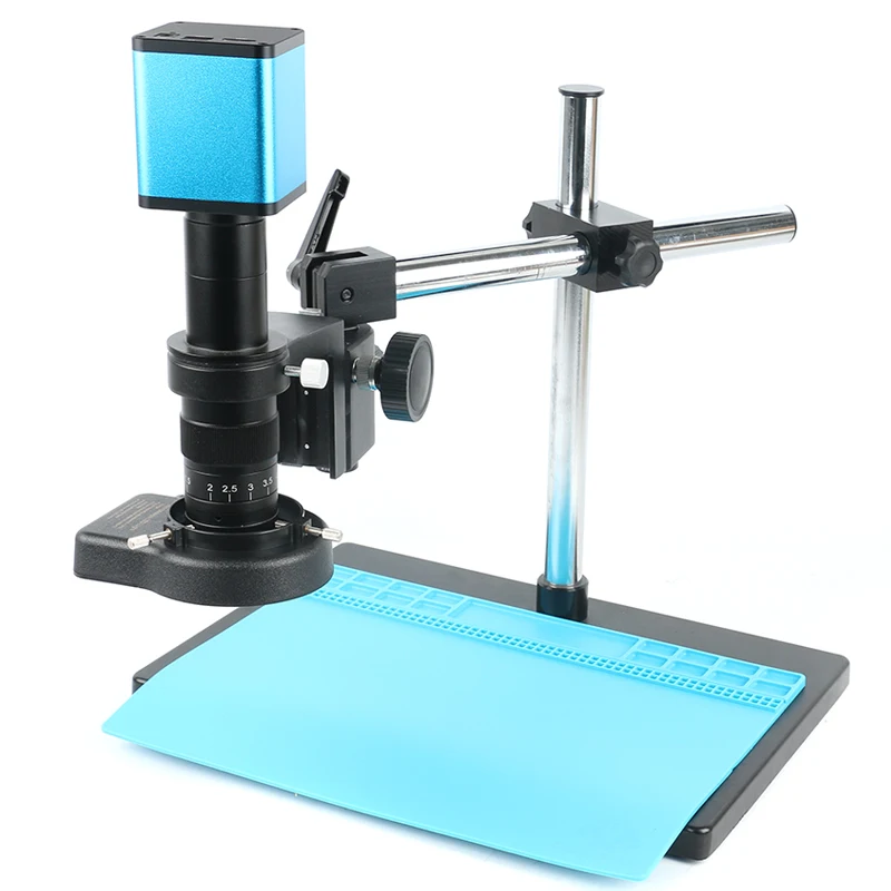 SONY IMX307 300X 180X 1080 Full HD 1080P 60FPS HDMI Industrial C Mount Lens Soldering Video Microsc