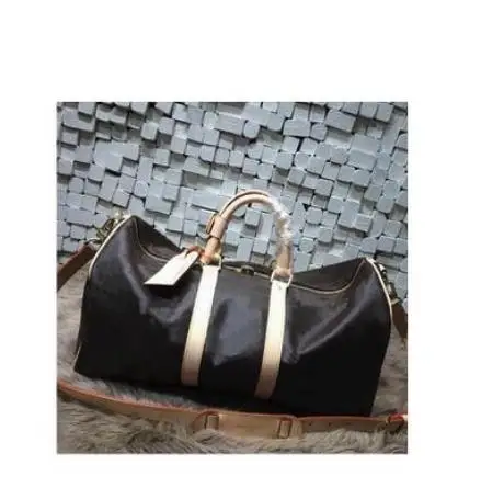 

2018 new fashion travelling bag women handbag big size keepall bag genuine leather with high quality free shipping