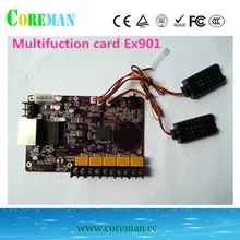 LINSN многофункциональная сенсорная карта EX901 EX902D яркость датчик температуры и влажности LINSN контроллер карты