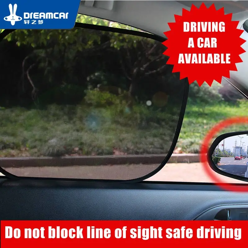 Car Side Window Sun Shade Shadow Static Stickers Ultraviolet proof