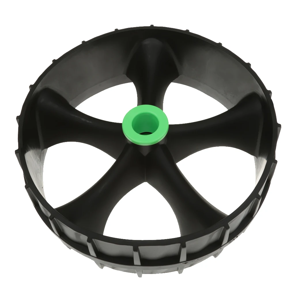 Kayak Wheel with TPE Surface Boat Canoe Carrier Dolly Trailer Trolley Cart Replacement Tire Boat Surfing Accessory Bearing 250KG