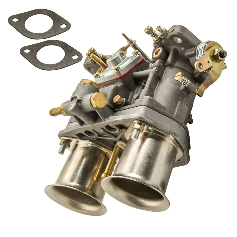2PCS New Carb 44 IDF with Air Horn for Volkswagen Beetle Porsche Carburetor Main 135 fit Air 200
