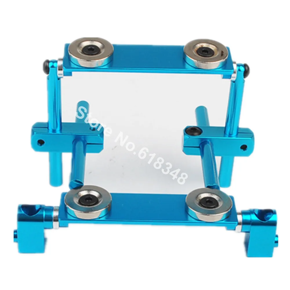 Aluminum Magnetic Stealth Invisible Body Post Mount Kit For 1/10 RC Touring Car Drift HSP Sakura D3 XIS ZERO S CS HPI Tamiya