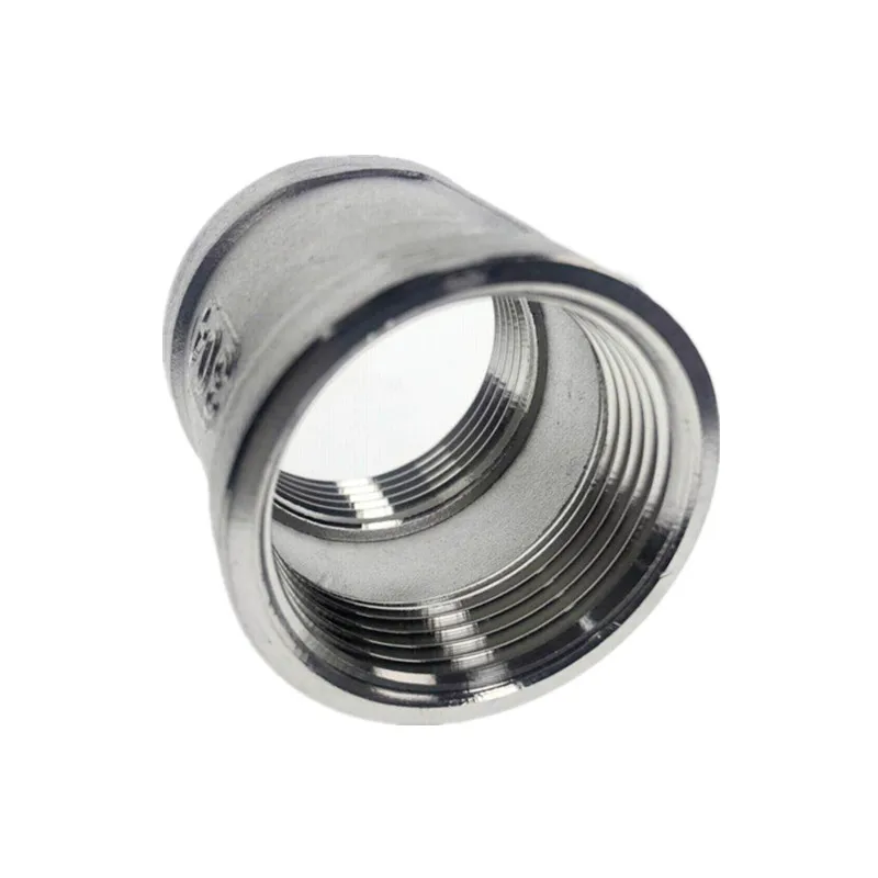 304 Stainless Steel Female Straight Jointer Pipe Connection connector Fittings