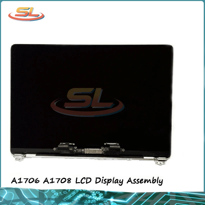 Оригинальный Новый A1706 A1708 LCDs Серый Серебряный цветной экран ЖК-дисплея в сборе