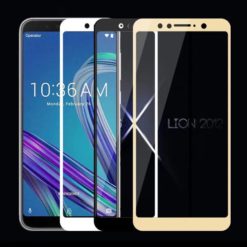 

For Asus Zenfone Max Pro M1 ZB602KL 6.0" Screen Protector Glass Zenfone Max Pro M1 ZB602KL Full Cover Flim Tempered Glass