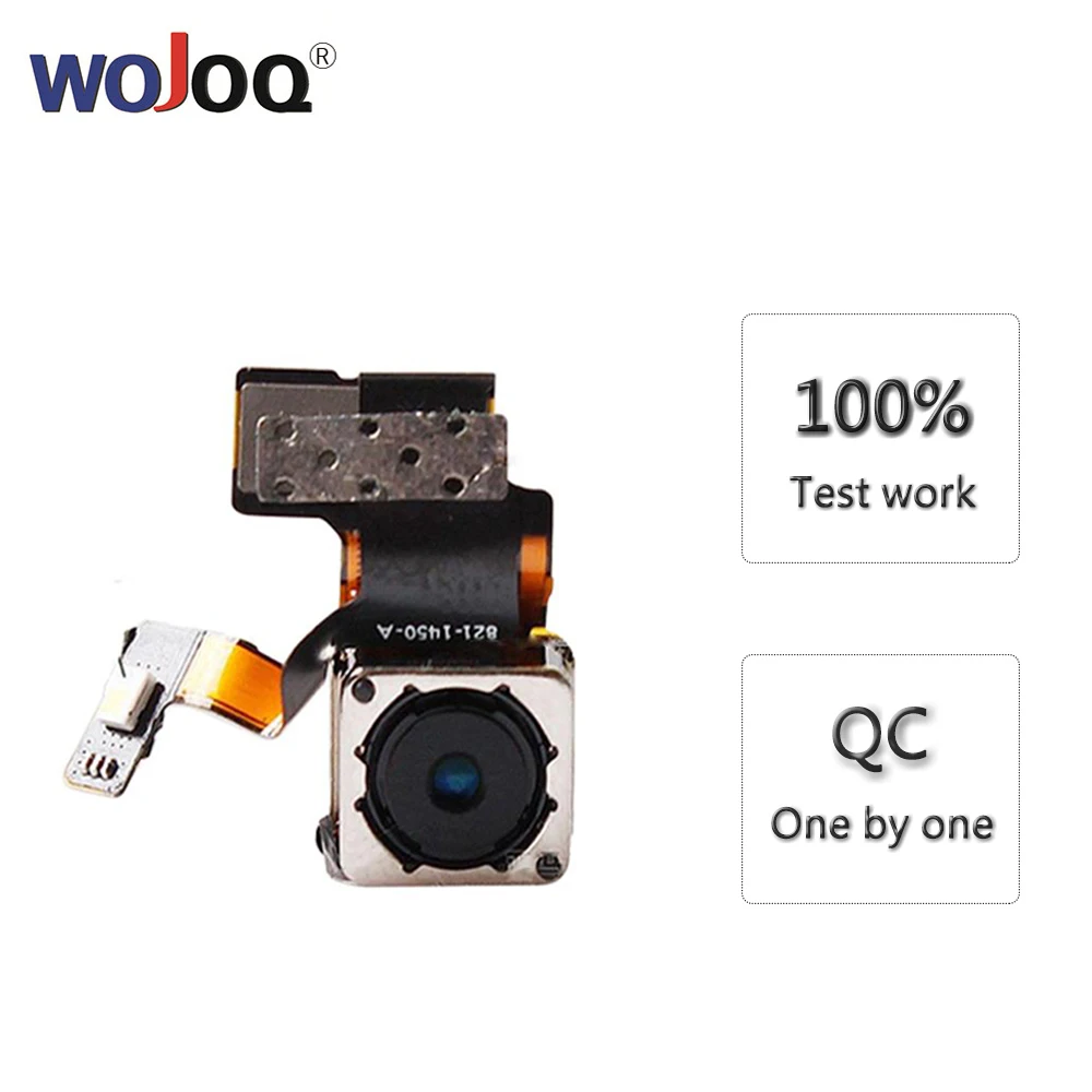 

WOJOQ Back Rear Camera with Flash Module Sensor Flex Cable For iPhone 5 5G SE Replacement repair parts