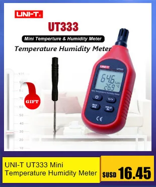 UNI-T UT353BT измеритель уровня звука цифровой Bluetooth измеритель шума 30-130dB децибел мониторинг шумомеры