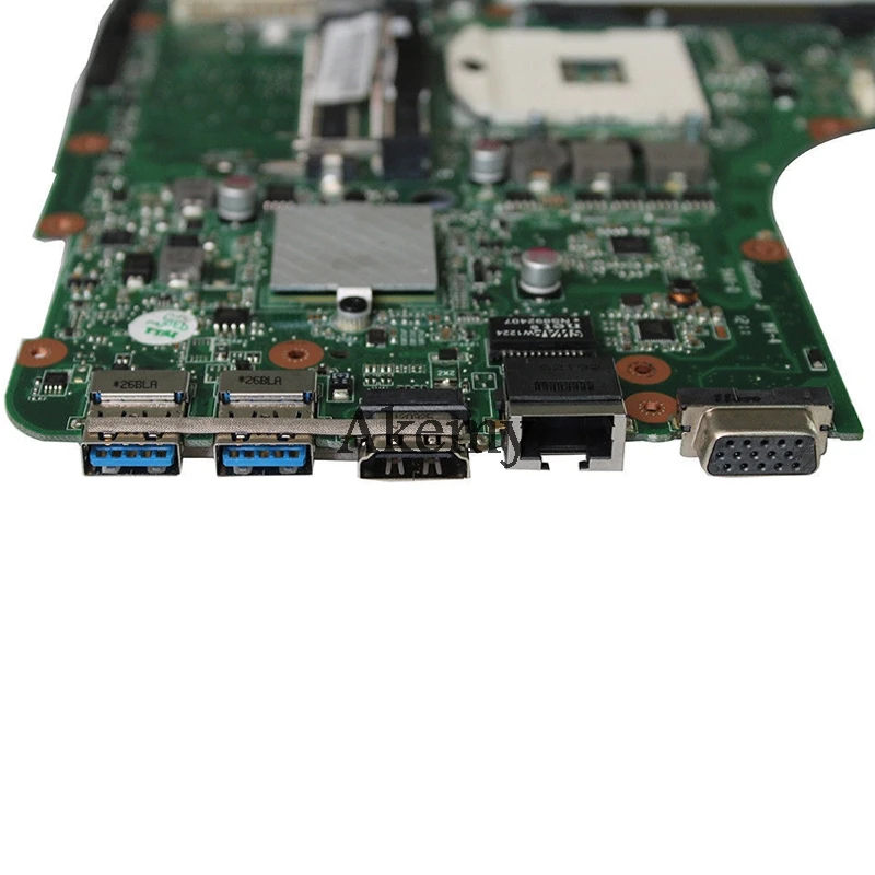  Akemy N55SF Laptop motherboard For ASUS N55SF N55SL N55S Test original mainboard
