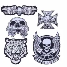 Наклейки Prajna для одежды, железные нашивки для одежды, нашивка для куртки, мотоциклетные нашивки, нашивки на заказ, мотоциклетные нашивки D