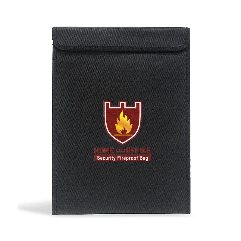 

Fireproof Money Document Bag Water Resistant Cash Envelope Holder Protection Pouch Bags OD889