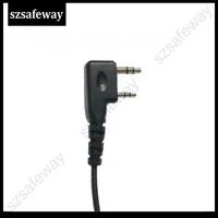 עבור kenwood baofeng האוזנייה ערכת מעקב חוט טוקי ווקי 2 עם אוזניות צינור אקוסטית עבור Baofeng עבור KENWOOD רדיו Quansheng PUXING WOUXUN (5)