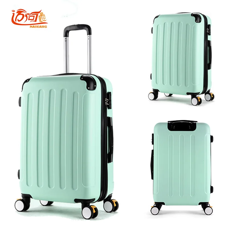 20 22 24 26 28 inch ABS+PC Rolling Luggage for girls waterproof carry