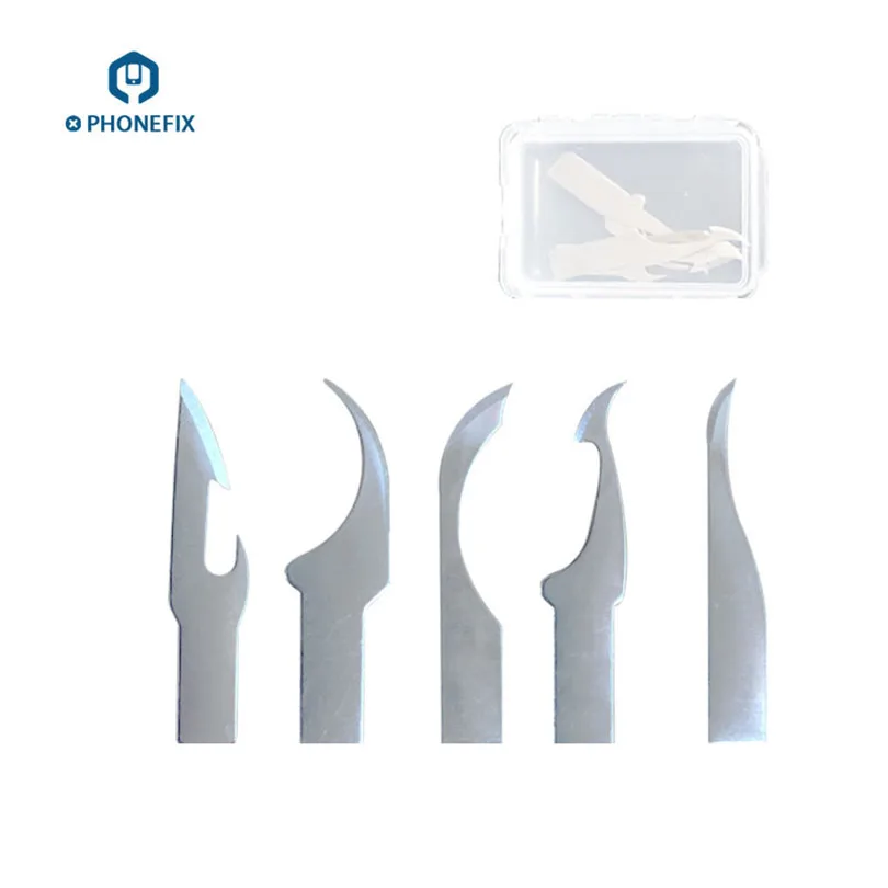 

5 kinds High-Precision Blades CPU BGA Chip removing Graver From Motherboard Universal For Phone and Tablet PC