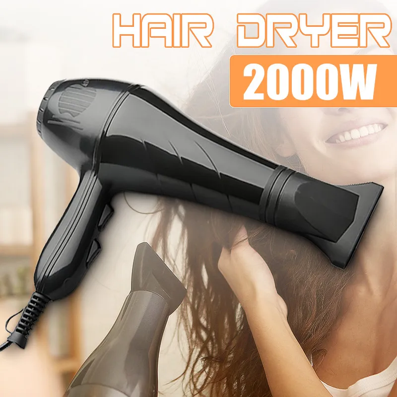 

US 2000W Electric Salon Hair Dryer Professional Hairdressing Ionic Blow Quick Heat Powerful for Professional Constant Tempreture