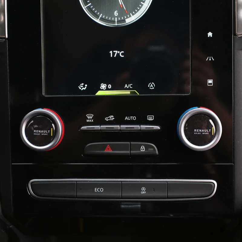 Автомобильный руль с ручкой кондиционера для Renault Koleos samsung QM6 2017 2018