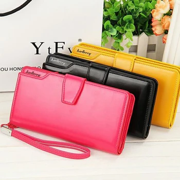 

Women agraffe Wallet Multifunctional Zipper Purse Long Style Closure Huge capacity Fashion Hand Money Bag More Card Slots For Ph