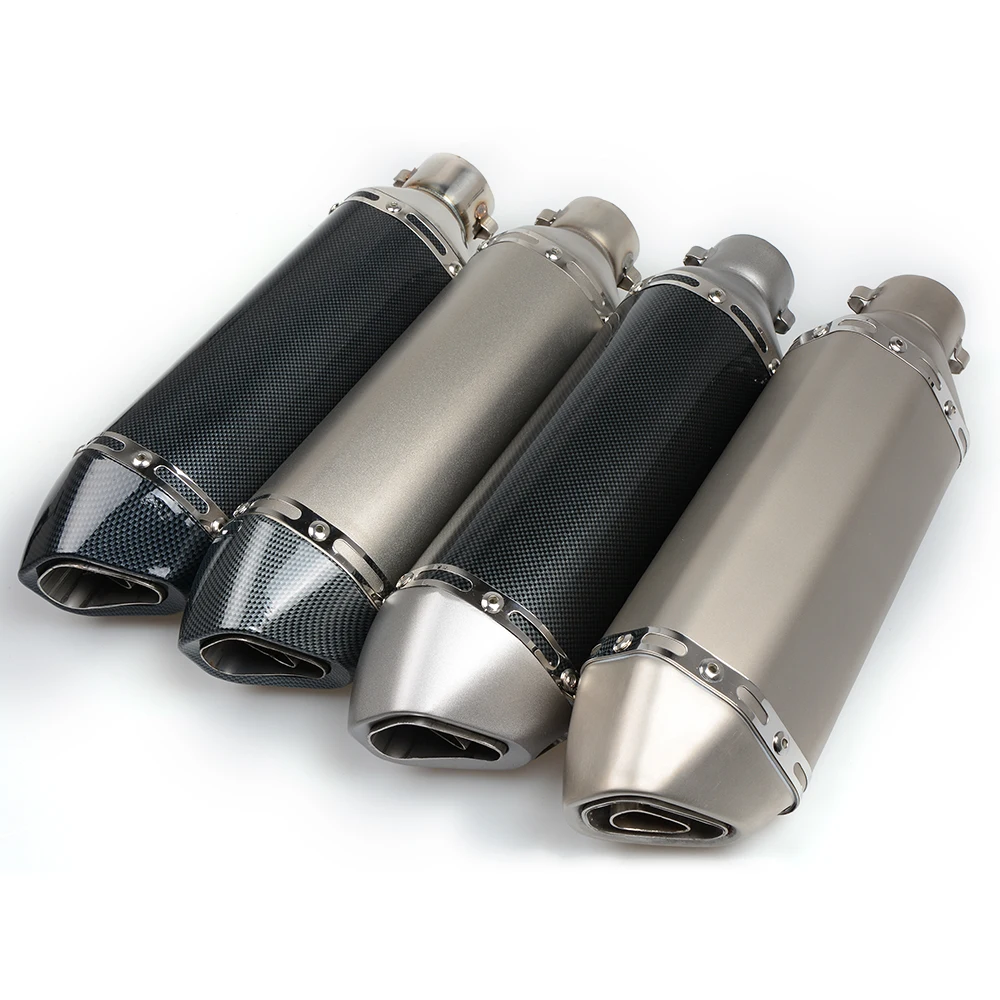 Universal 38 51 Motorcycle Exhaust Pipe Modified Muffler Pipe For
