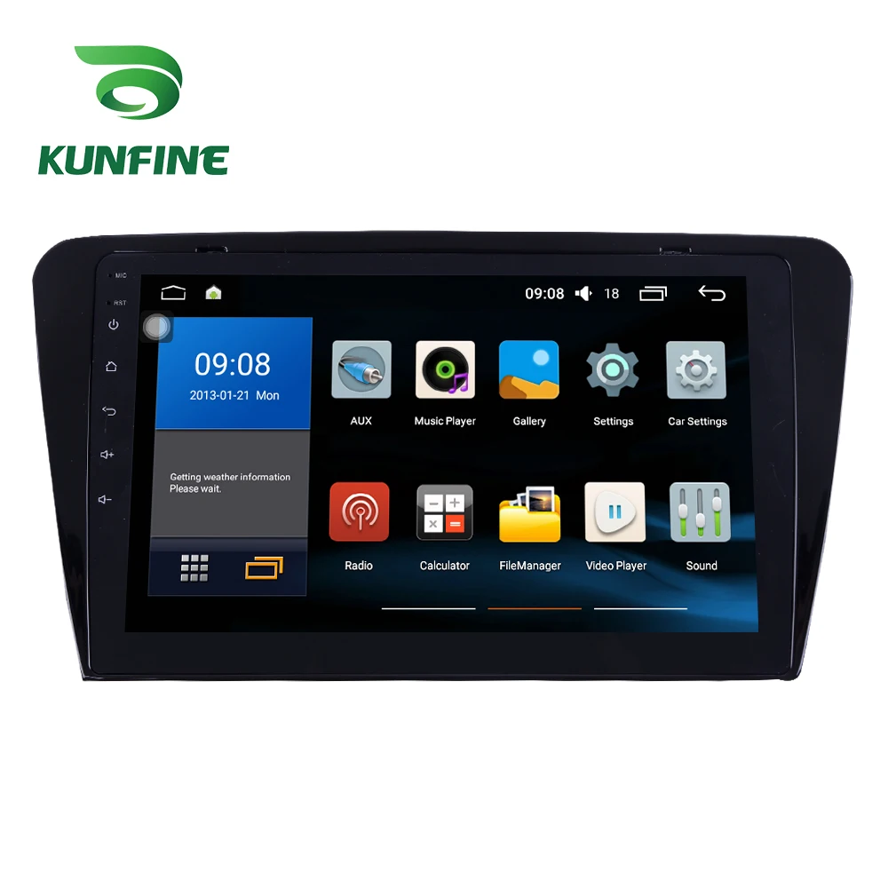 Android Car DVD GPS Navigation Multimedia Player Car Stereo For Skoda Octavia 2014 Radio Headunit (2)