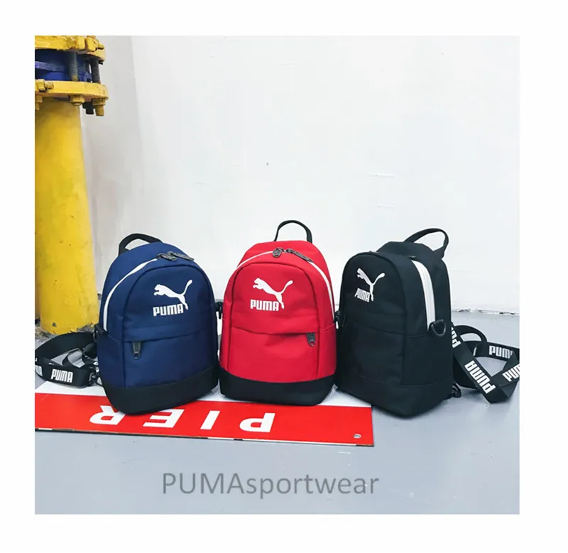 

2018 New Arrival PUMA Originals Backpack Unisex Backpacks Sports Bags Three Color