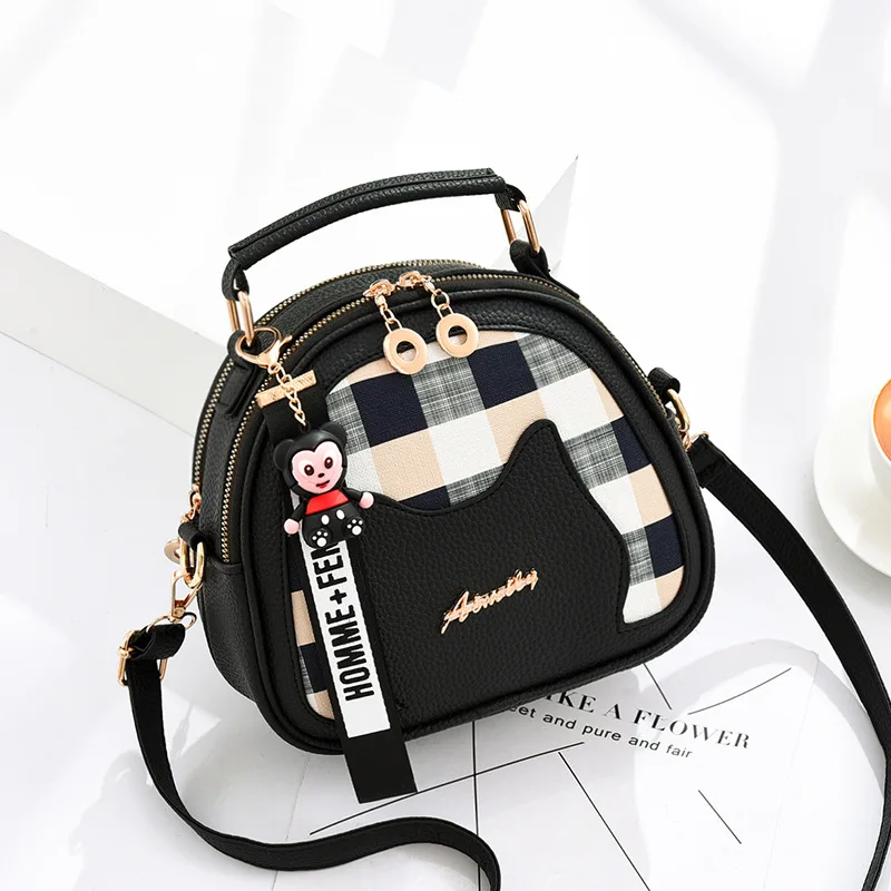 

Women Bag New Fashion Luxury Handbags 2019 Brand Designer Plaid Shoulder Bag Female Crossbody Bags Large Capacity Tote Bags